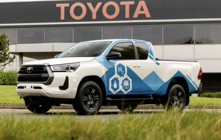 Toyota presenta un prototipo de Hilux con pila de combustible de hidrógeno